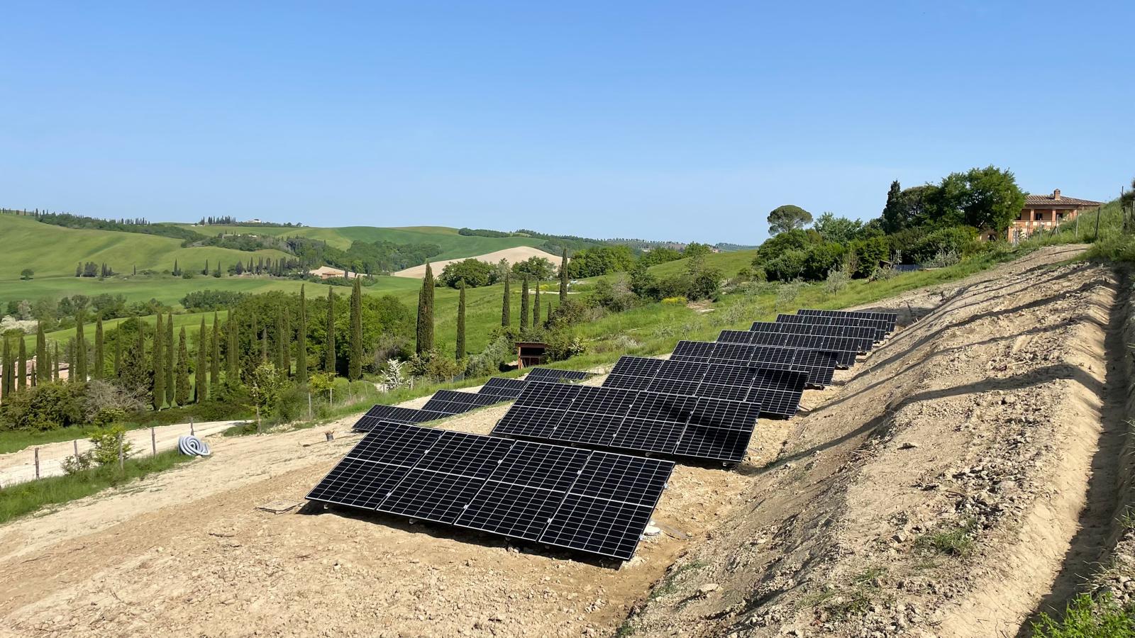 Installazione a terra e su tetti